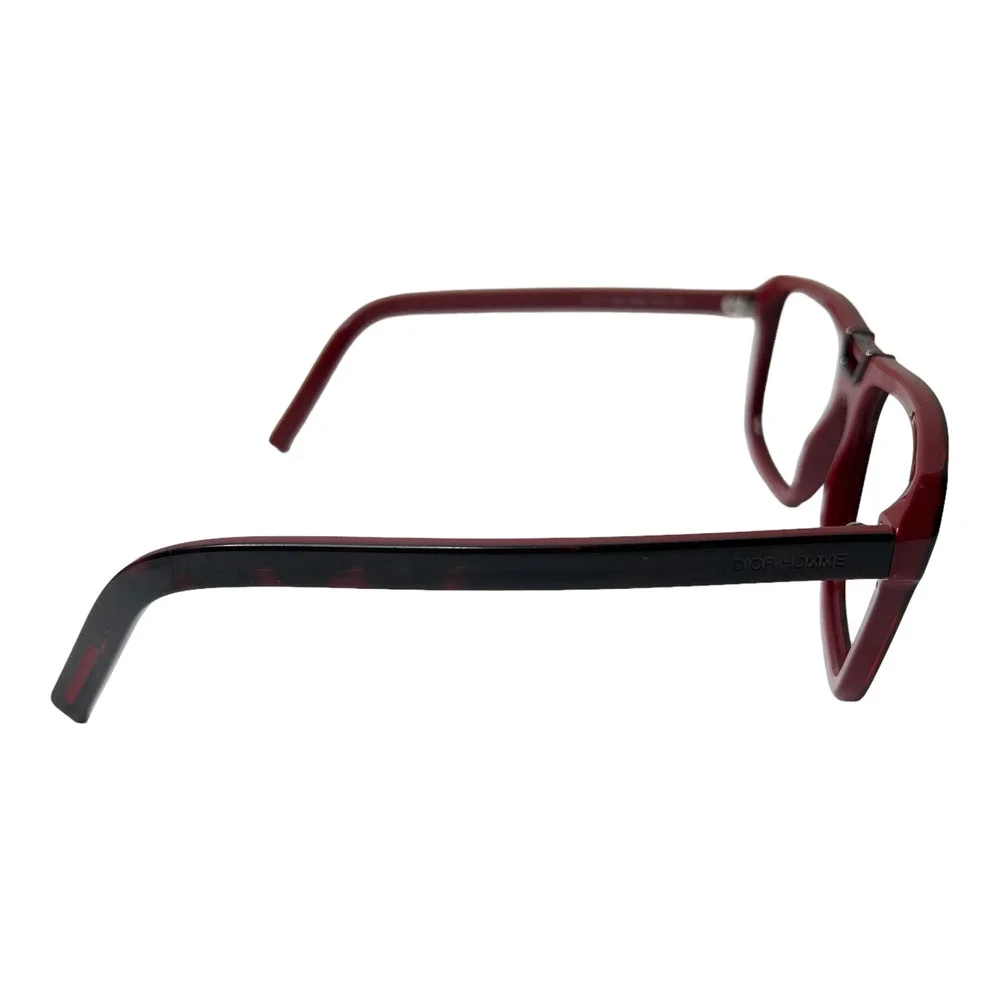 Christian Dior Homme Sunglasses BLACKTIE145S E4EHA Red Black Square Frames H3165
